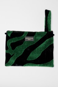 ANIMAL VELVET PETROL CLUTCH (3)